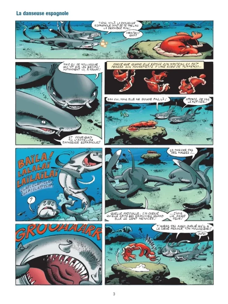 Morskie zwierzęta w komiksach. Tom 4