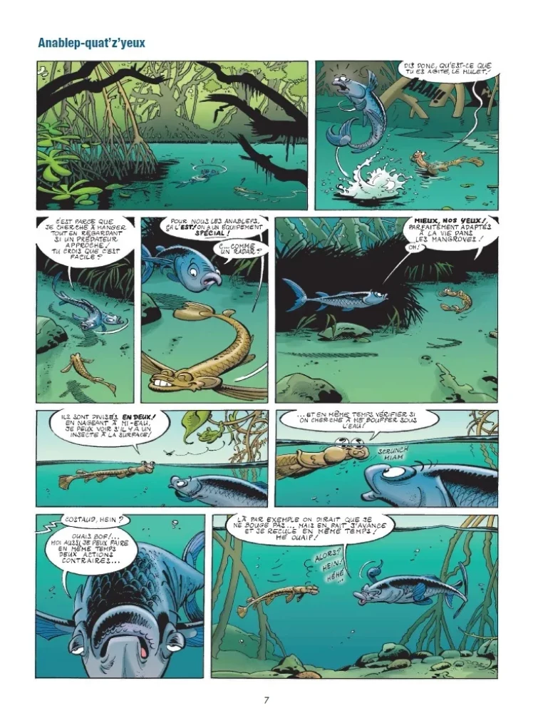 Morskie zwierzęta w komiksach. Tom 4