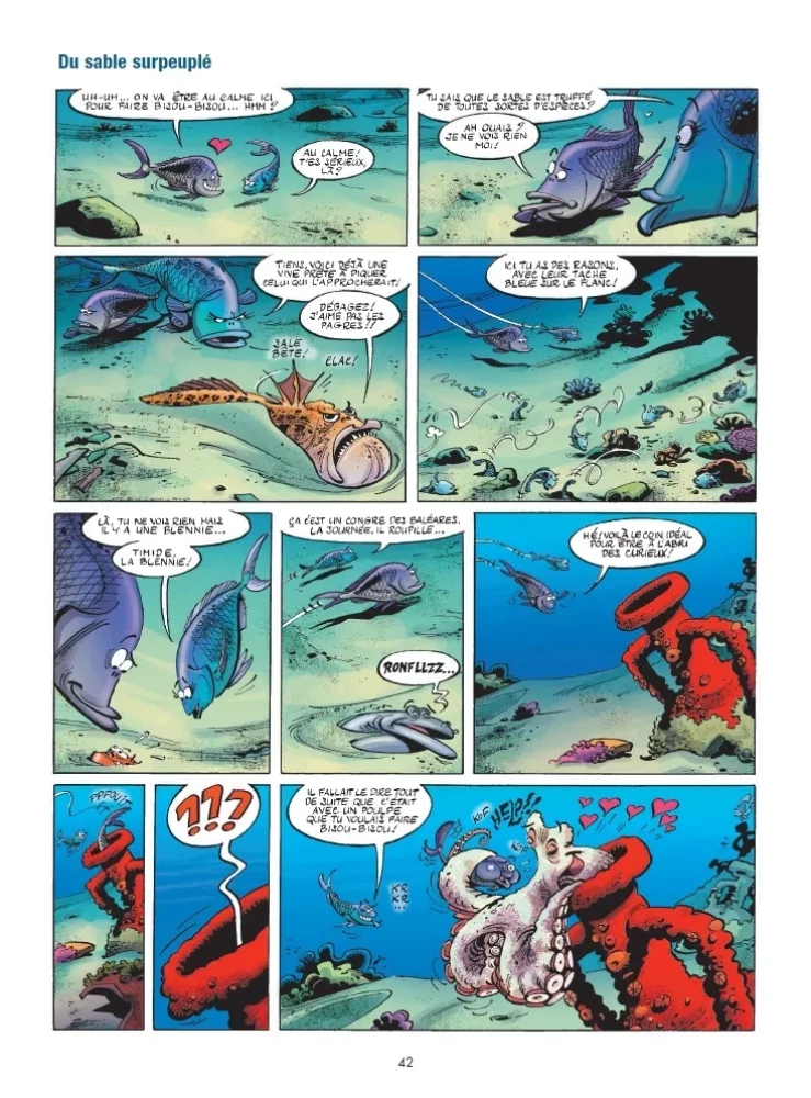 Morskie zwierzęta w komiksach. Tom 4