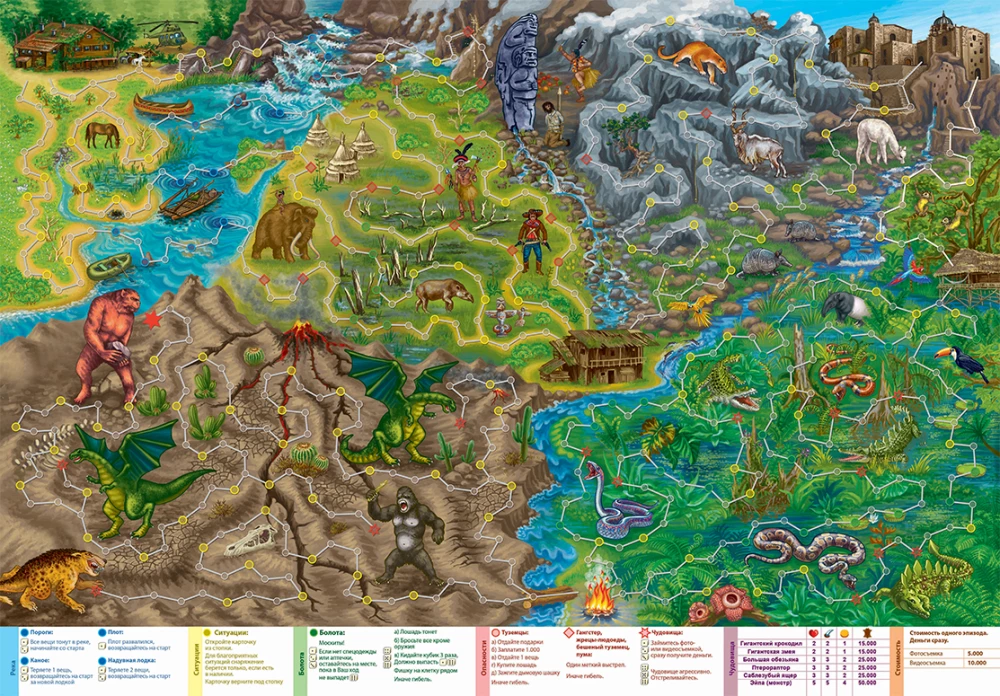 Board Game - The Monster of Jio-Dzhangi