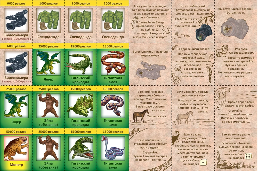 Board Game - The Monster of Jio-Dzhangi