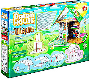 Puppenhaus zum schnellen Zusammenbauen "Chalet" Dream House