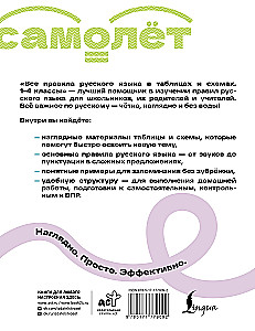 Alle Regeln der russischen Sprache in Tabellen und Diagrammen. Klassen 1–4