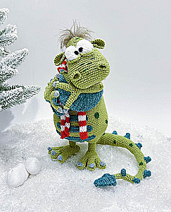 Amigurumi. Cartoon-Spielzeug. Häkeln