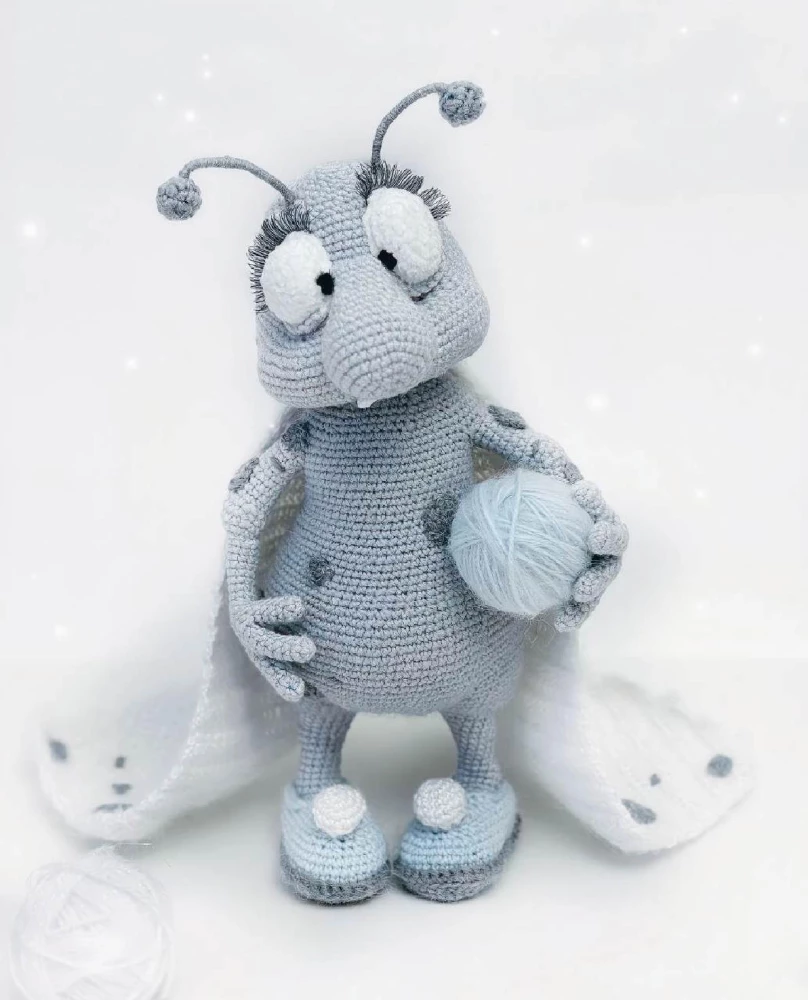 Amigurumi. Cartoon-Spielzeug. Häkeln