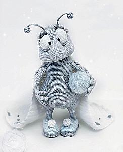 Amigurumi. Cartoon-Spielzeug. Häkeln