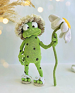 Amigurumi. Cartoon-Spielzeug. Häkeln