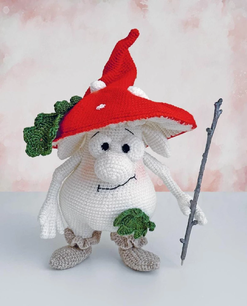 Amigurumi. Cartoon-Spielzeug. Häkeln