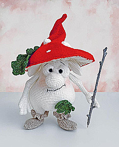 Amigurumi. Cartoon-Spielzeug. Häkeln