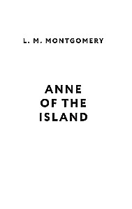 Anne of the Island. Ania z wyspy Księcia Edwarda (w języku angielskim)