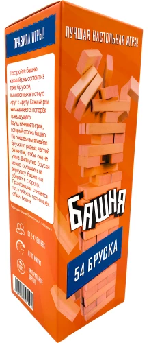 Stalo žaidimas - Bokštas, 54 detalės