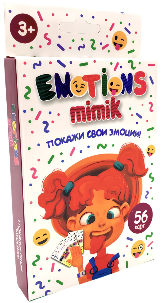 Galda spēle - Emociju mimika
