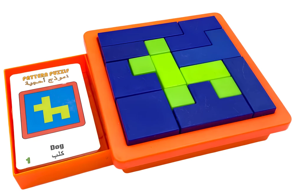 Stalo žaidimas - Kūrybinis raštų puzzle