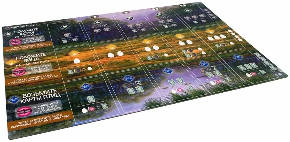 Brettspiel - Flügel. Vögel Ozeaniens (Erweiterung)