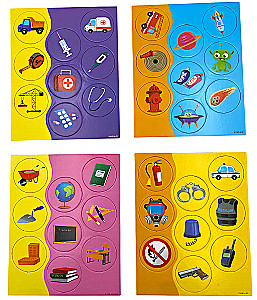 Developing Board Game - Lotto. Professions