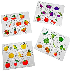 Developing Board Game - Lotto. Colors