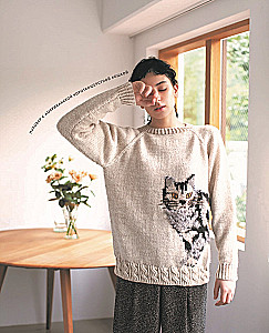 INTARSIA in Japanese. Knitted Worlds by Erika Tokai. Selected Models with Charts and Instructions for Knitting with Needles