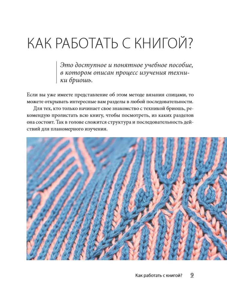 Бриошь от А до Я. Практический курс по современному вязанию на спицах