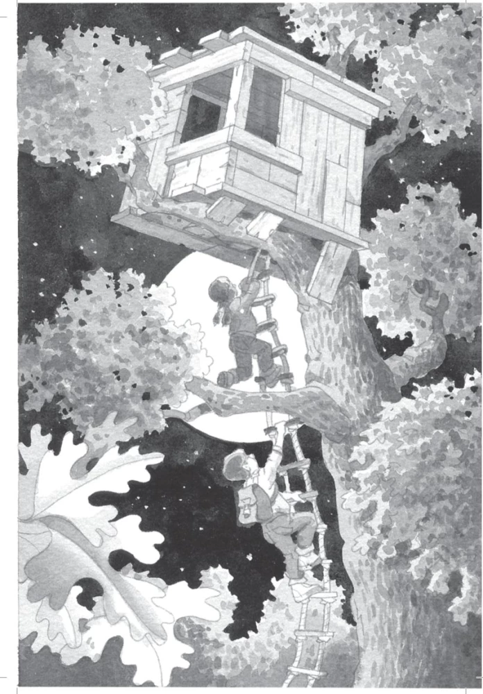 Mitternacht auf dem Mond