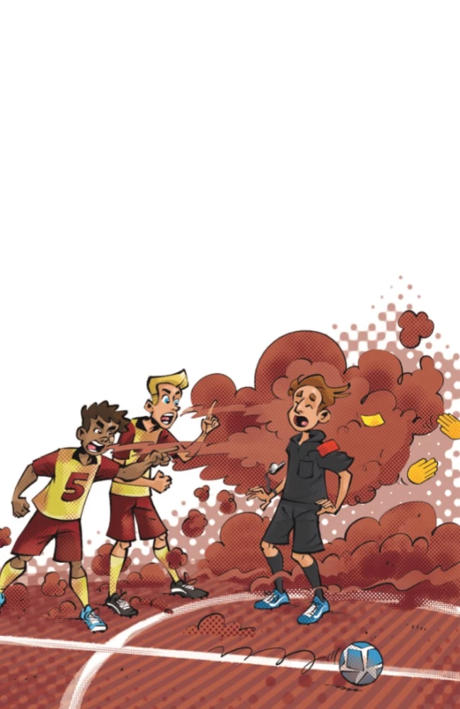 Akademie des Fußballs. Schlechtes Spiel