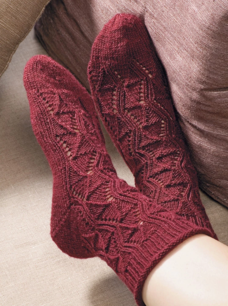 Lerne, Socken zu stricken! Vollständiger Leitfaden