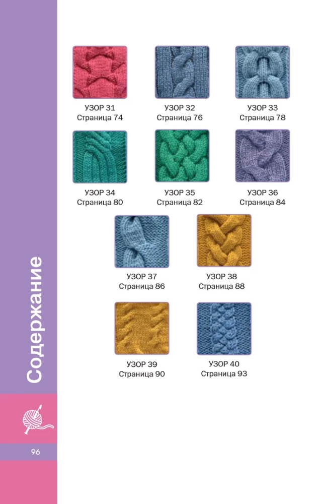 Three-Dimensional Patterns with Knitting. Braids and Arans