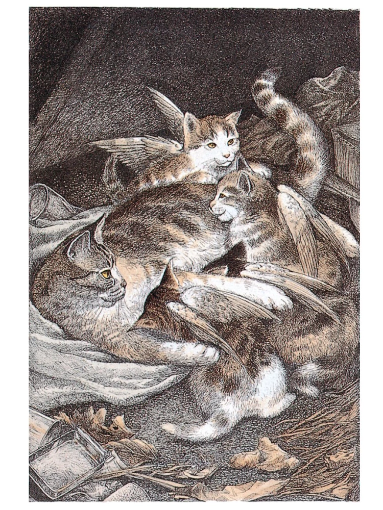 Fliegende Katzen