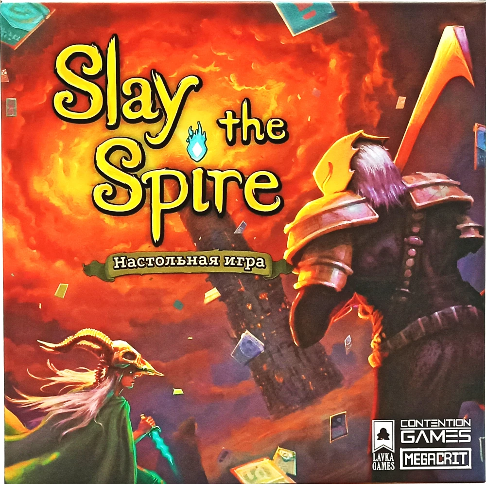 Galda spēle - Slay the Spire. Sagrāb špili