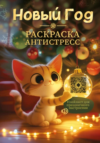 Новый год. Раскраска-антистресс