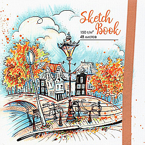 Skizzenbuch - Herbstansicht, 48 Blätter