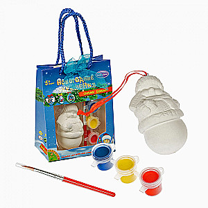 Bastelset - Weihnachtsdekoration. Schneemann
