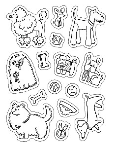 Malbuch-Stickerbuch. Kätzchen und alles, alles, alles