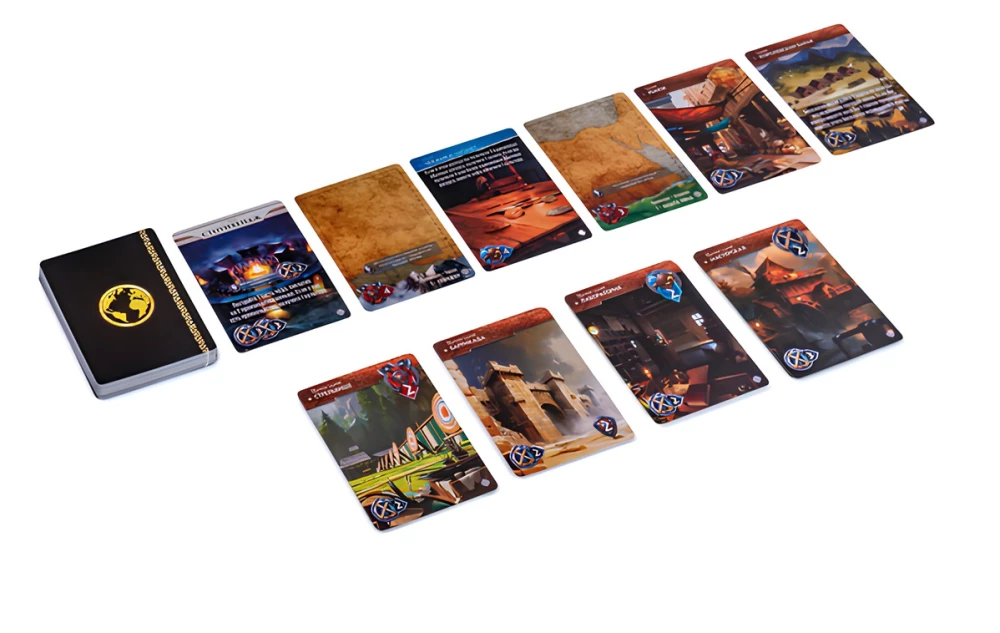 Brettspiel - Monumental Duel. Erkundung