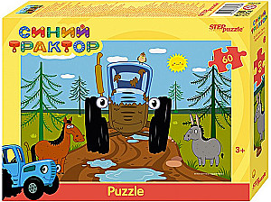 Puzzle 60 - Blue Tractor