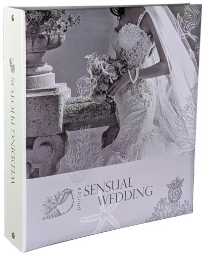 Hochzeitsfotoalbum mit 50 Magnetseiten 23x28 cm - sensual wedding 2