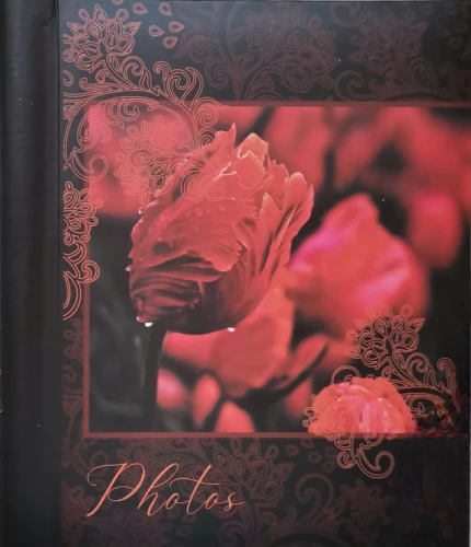 Photo album with 20 magnetic sheets - Tulips