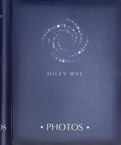 Photo Album with 10 Magnetic Sheets - Milky Way