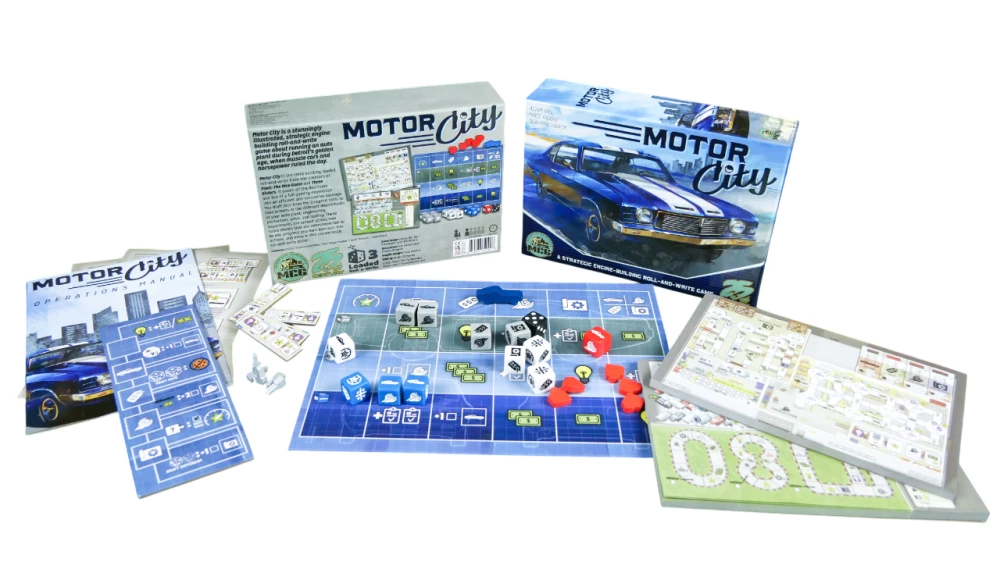 Настольная игра - Город моторов