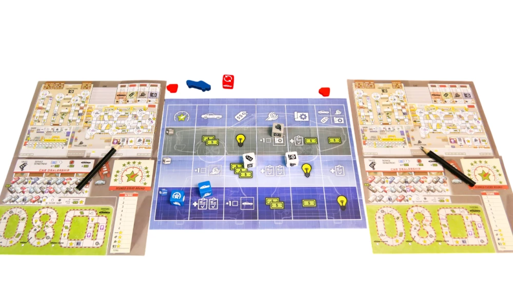 Настольная игра - Город моторов
