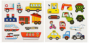 Magnetic Book - Toy - Transport
