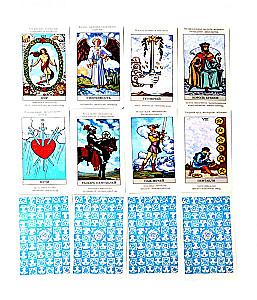 Tarot von Rider-Waite (78 Arkana + Broschüre)