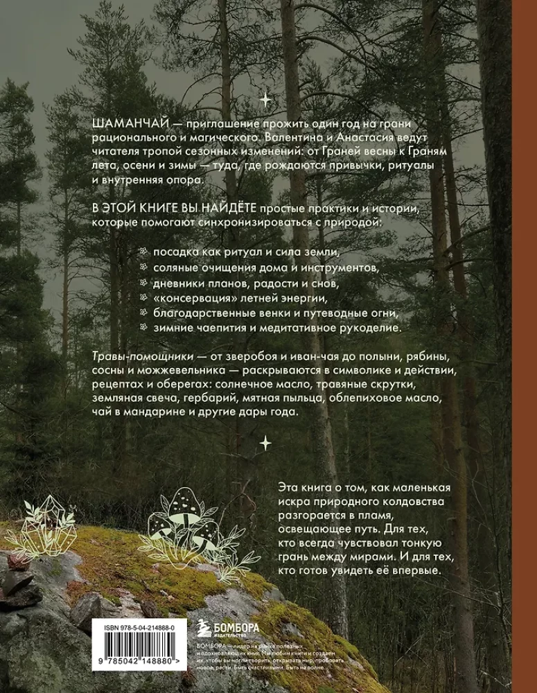 Schamanentee: Ein Jahr in Harmonie mit der Natur. Buch über Pflanzen, ihre Kräfte und Anwendungen