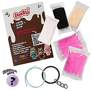 Lalabu Set aus leichtem Modelliermasse, rosa