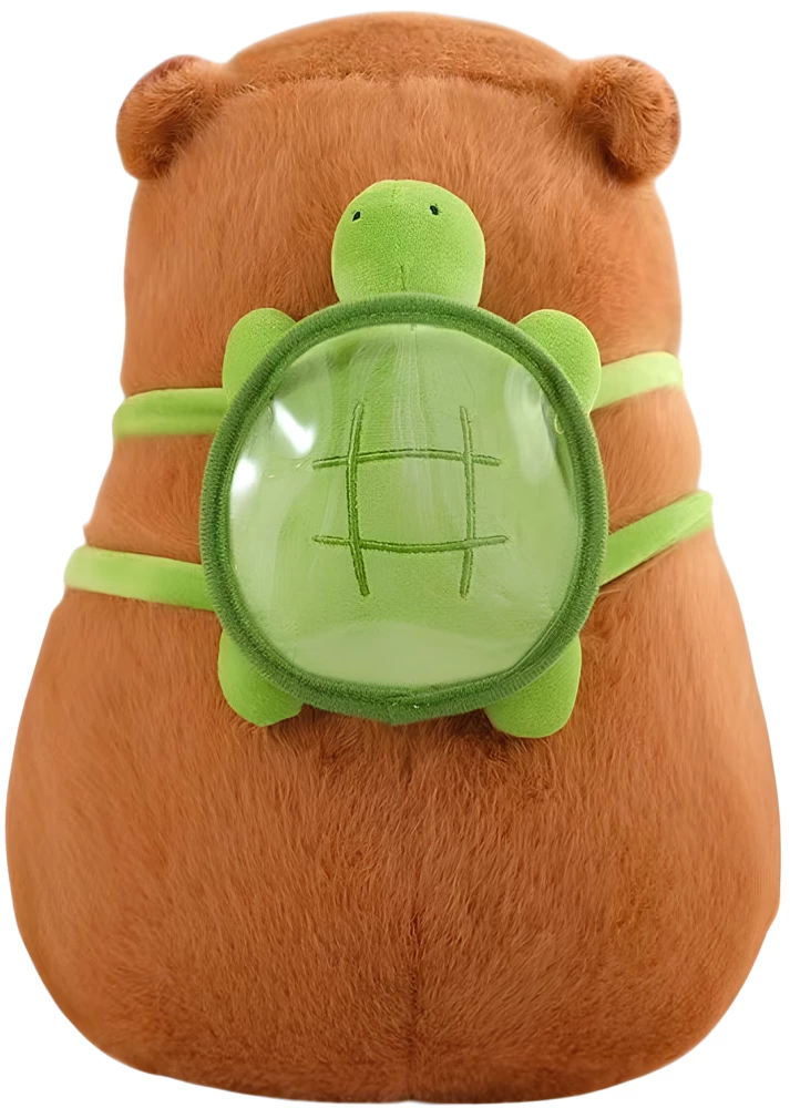 Soft Toy - Capybara with Backpack, 30cm