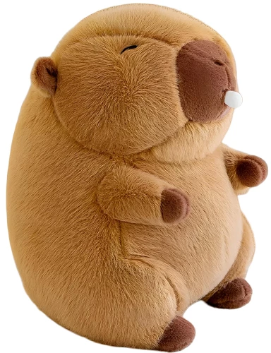 Minkšta žaislas - Kapybara su kramtoma guma, 30cm