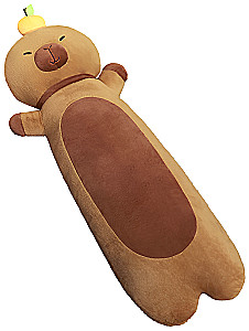 Soft Toy - Capybara with Pumpkin, 65cm