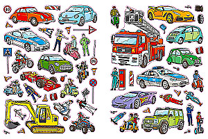 Big Sticker Book. Transport