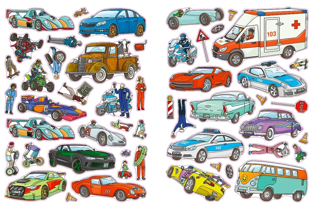 Big Sticker Book. Transport