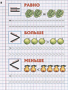 Знакомимся с цифрами и знаками