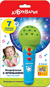 Muzyczna zabawka - Świąteczne piosenki. Superhit mikrofon, zielony